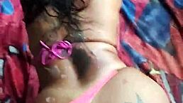 Exhibitionist Couple Bangs Hard On Public Beach With Stranger Joining Cumshot