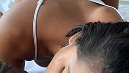 i give him a delicious blowjob with deep throat before leaving -amateur couple- nysdel