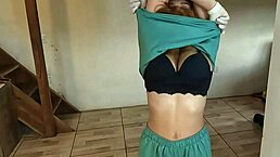 Nurse Julia Amazes with Pee Swallowing, Rimming, and Cum Cleaning