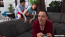 Asian freak kimberly chi and blasian loni legend are nutty lovers in the hood 😜