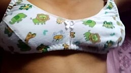 Desi girl with super amazing natural boobs in interview