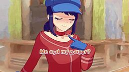 fucking in doggystyle with player, bent over pov 😏.