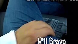 wanna see a huge cock in action inside a car on the street?