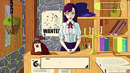 how to get the tutorial girl topless in monster girl incursion?