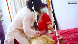 Desi Newly Married Starsudipa Fucked by Thief in Front of Husband in Hardcore Threesome