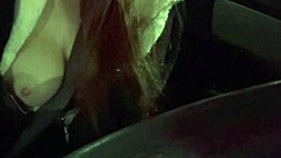 Italian Artemisia Love Boldly Flashes Big Tits While Driving