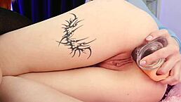 Cosplay girls take double anal from real cock and dildo