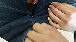 Classmate Gets Fingered At Desk