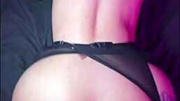 Stepmom POV banging with stepson, cumming hard on her feet