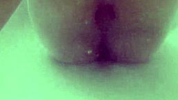 I's choking on that skinny asian slut's cock in the bathtub, deepthroating extreme.