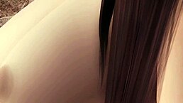 Wanna see Kokoro's nude shower close-up?