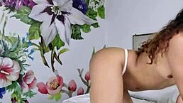 latina babe rubs pussy naughtily