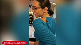 hot french college babe feels intense pleasure masturbating to teacher crush