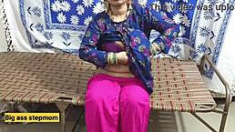 Tailor boldly fucks hot Indian women in missionary and anal positions at his shop in Hindi video.