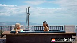 wanna see angie lynx and ohana petite cum in the hottub?