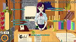 how to get the tutorial girl topless in monster girl incursion?