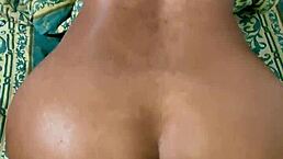 Le meto duro por el culo a colombiana culona