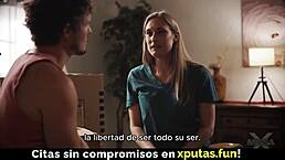 She craves taboo sex with family in Spanish subbed Latina action