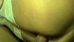 Wow, brunette MILF Michelle Le in lingerie sucks and fucks like crazy!