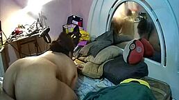 Her first time, but I suck her so good, that's how slutty my cousin is