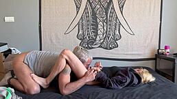 i ate that pusy and made her cum so hard, my spanish milf wfe