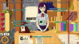 how to get the tutorial girl topless in monster girl incursion?