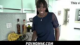 Povmom4k - Mystique Strips Down In Her Bedroom And Invites Her Boy