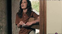 What If Teen Answers Door With Strapon?