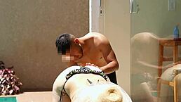 Young Brazilian Guy Applies Sunscreen on My Wife, Bangs Her, and Finishes in Her Mouth