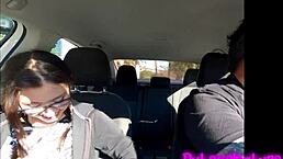 Tattooed Brunette in Hot Casting Action at Hotel