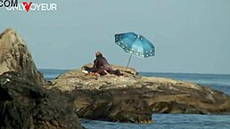 did this beach voyeur photo shoot turn into hardcore sex under the sun