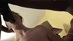 kinky mommy gets facial after doggystyle