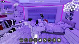 I'm having fun in a Roblox condo