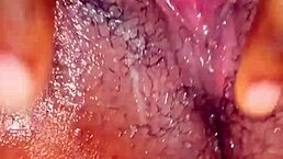 Wet Pussy Masturbation by Ebony Babe, So Juicy and Tight, Wow!