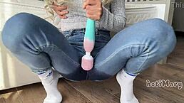 Milf Loses Challenge, Squirts Thrice in Horny Frenzy