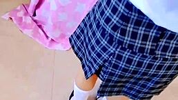 this cute mexican teen gets surprised by a masked guy who fucks her hard in her room, creampie and all