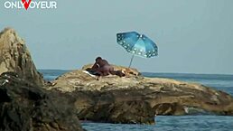 did this beach voyeur photo shoot turn into hardcore sex under the sun