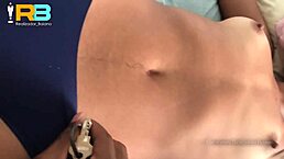 I punish my submissive wife in lingerie and fuck her hard