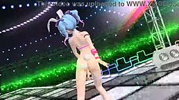 Hatsune Miku's nude bunny costume reveal