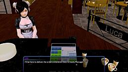 hey, wanna see harem hotel action with runey in 3d?