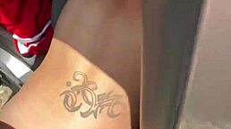 is that your boyfriend on the phone while i fuck you naked in public?