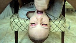 Stepsister discovers stepbrother's big dick gift in her tight pussy