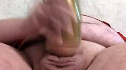 Intense GAY MASTURBATION session featuring BIG MONSTER COCK ACTION