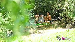 our summer pickups continue with elena de la vega seeking guys for outdoor fucking. quickie doggystyle, cowgirl on big tits latina.