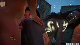 Lust Academy 340 - Curvy Cutie in Wild 3D Action, Watch Now!