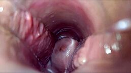 Intense Vaginal Orgasm Explored With Speculum In Detailed Session One