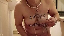 Esclave F Autoséance Pisse et Humiliation 2024