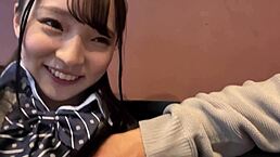 Rina 18 Fucked Hard in Uniform! Can This Teen Handle Raw Creampie Action Nonstop?