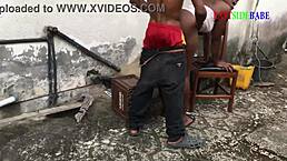 Fucking my ebony girlfriend outdoors?