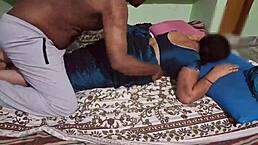 Devar Bangs Stunning Hot Bhabhi in Wild Session